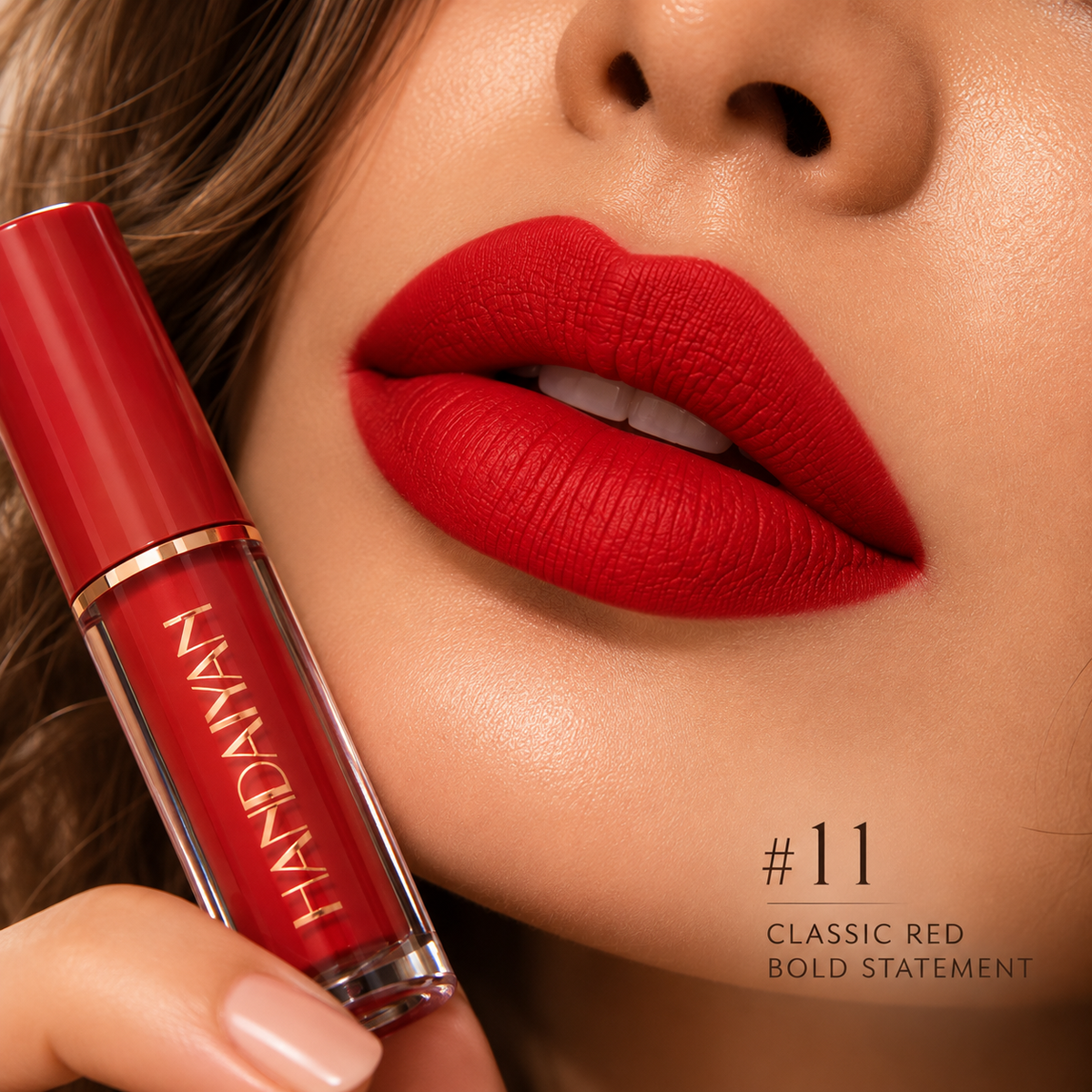12-Shade Velvet Matte Liquid Lipstick Set